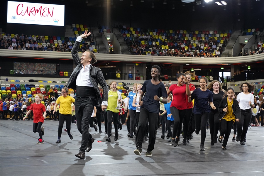 Carmen! Performance at London's Olympic Park